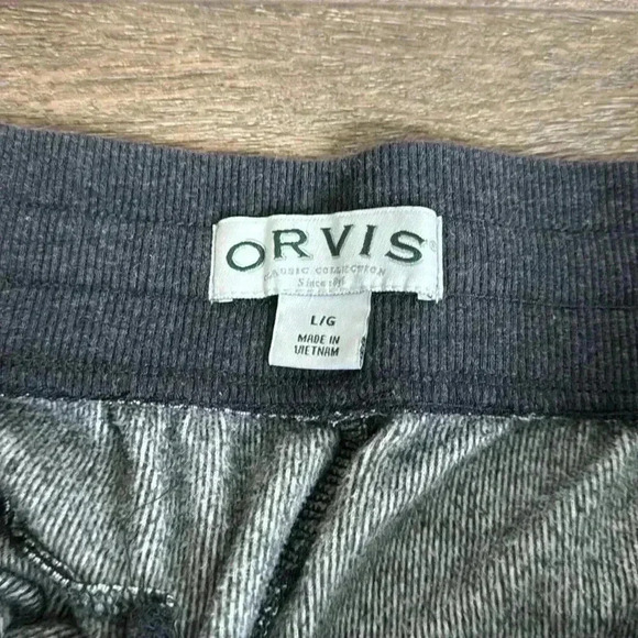 Orvis Sweatpants.  Men’s size large. Dark grey in color. - Picture 3 of 5
